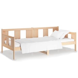 vidaXL tömör fenyőfa kanapéágy 90 x 200 cm